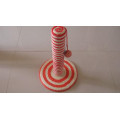 Pet Toys, Red Sisal Pillar